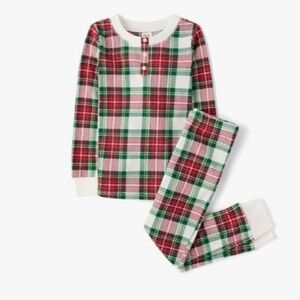 PJ Place Holiday Plaid Kids Pajamas NWT